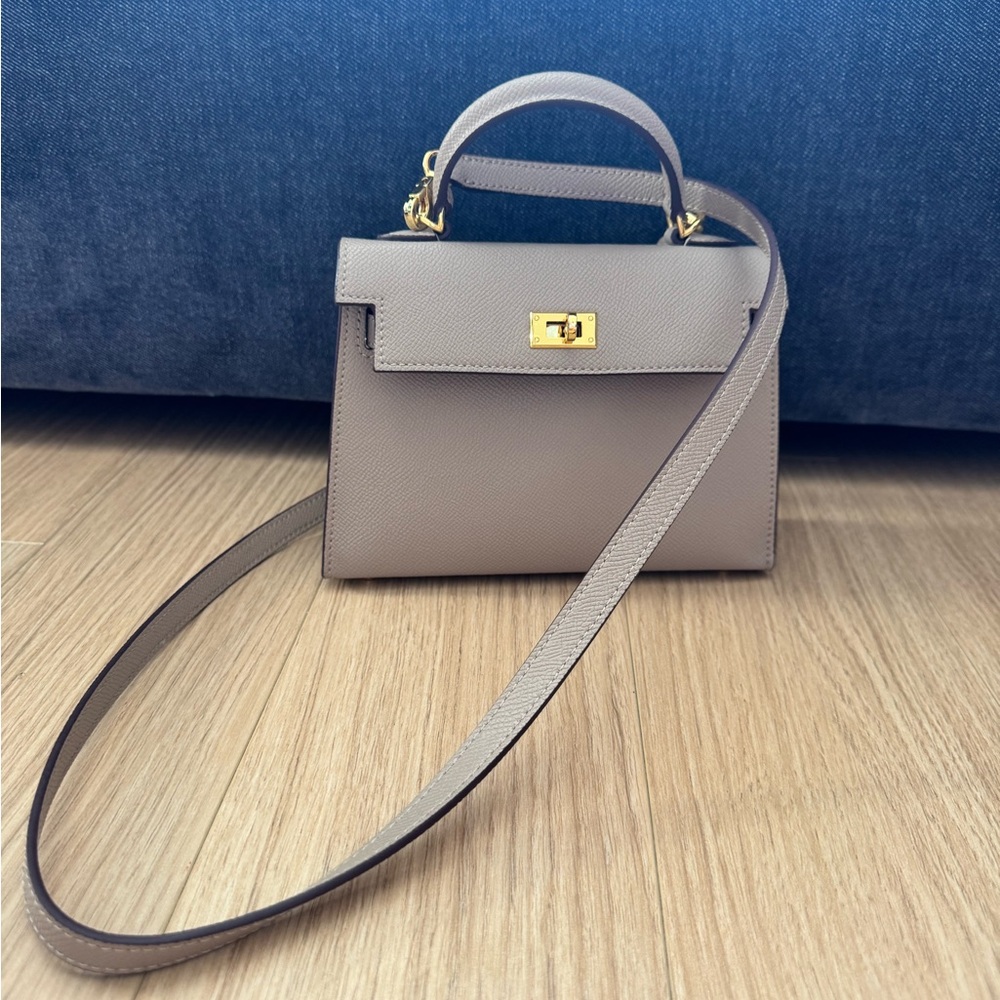 Taupe Handbag very good condition